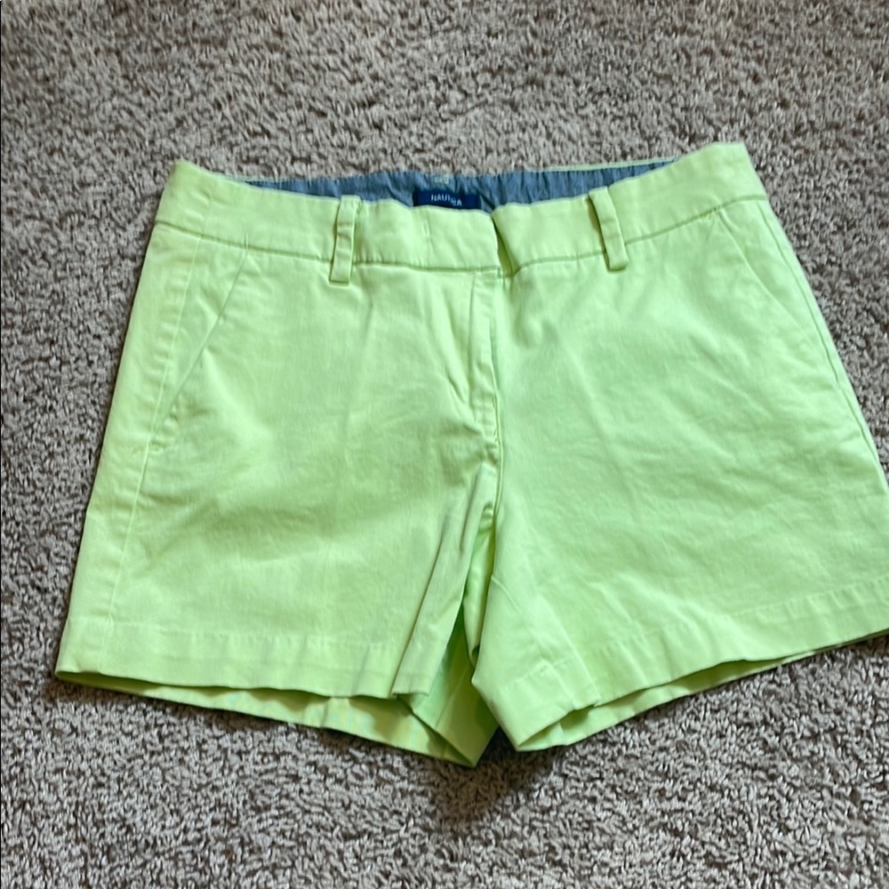 Nautica Women's Yellow Shorts